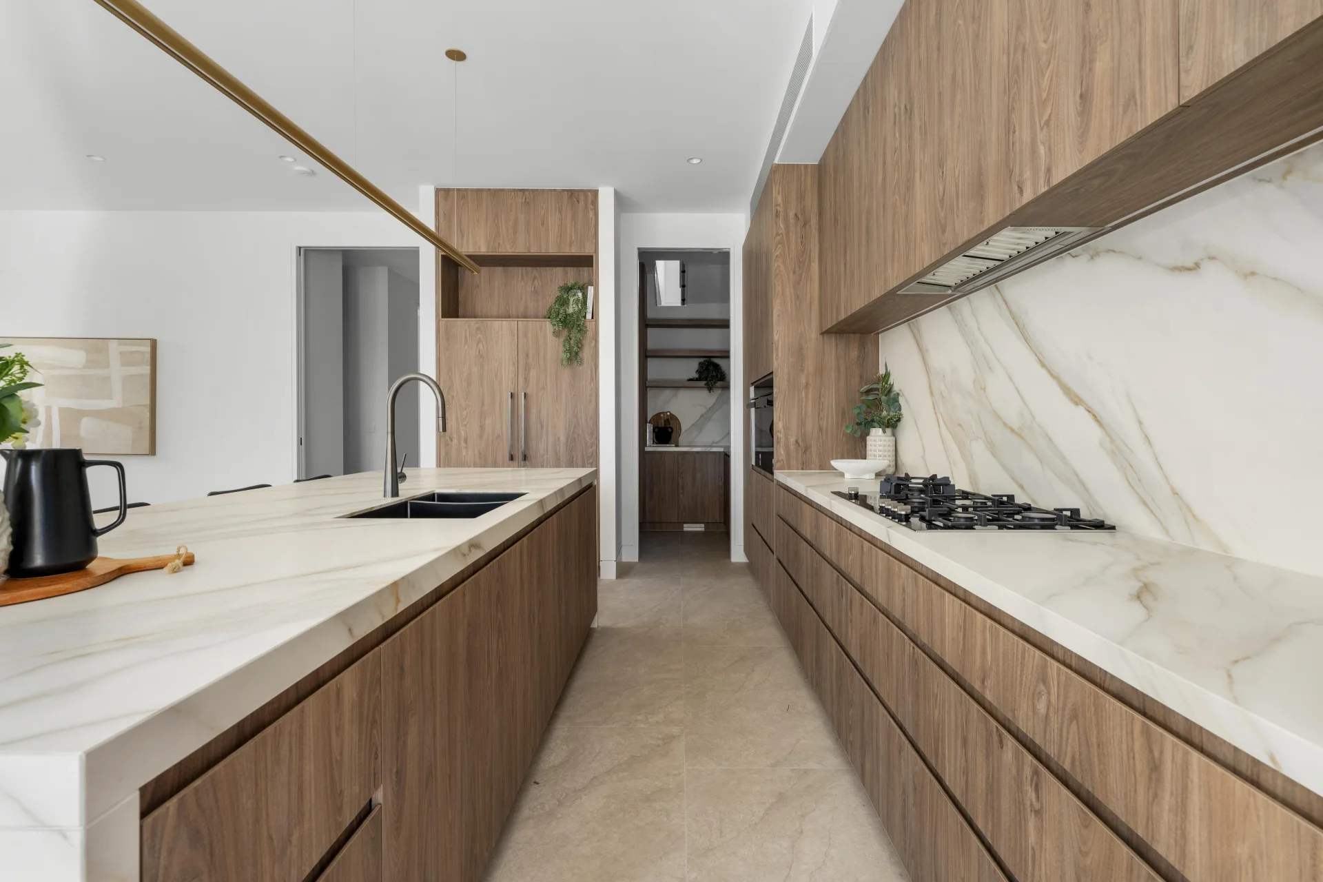 Kitchen in the Mont Albert NorthTech smart-home project