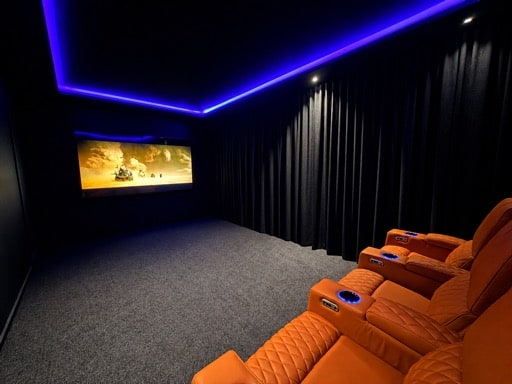 The NorthTech cinema showroom in Thomastown