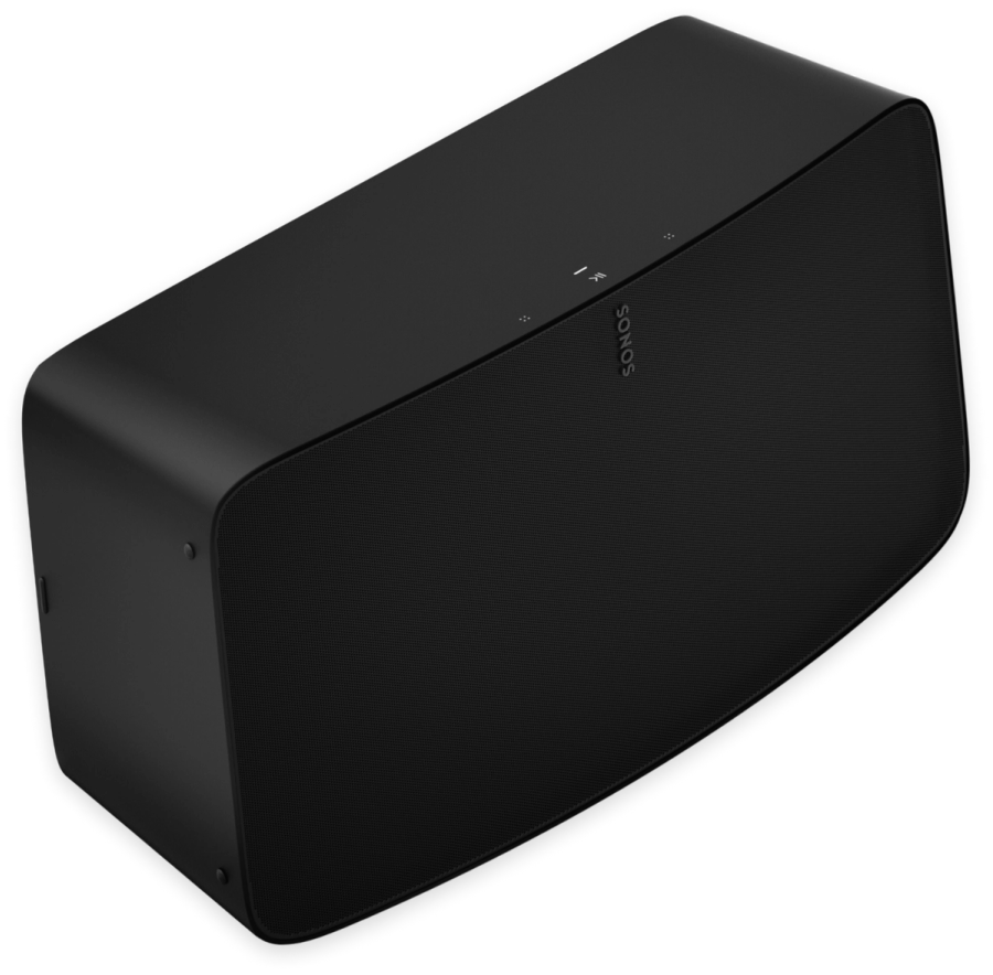 Black Sonos Five wireless speaker